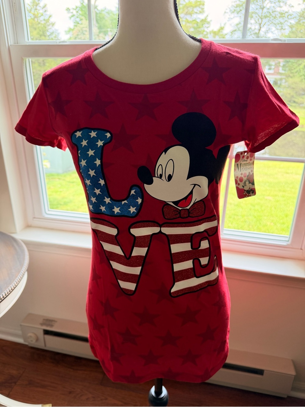 Disney Patriotic Mickey Mouse Graphic Tee Size XL NEW WITH TAG